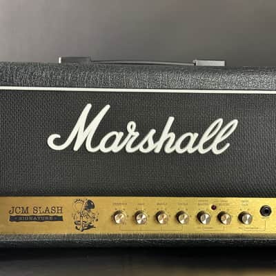 Marshall JCM Slash Signature 2555SL 2-Channel 100-Watt Guitar Amp Head 1996 - 1997 Black image 4