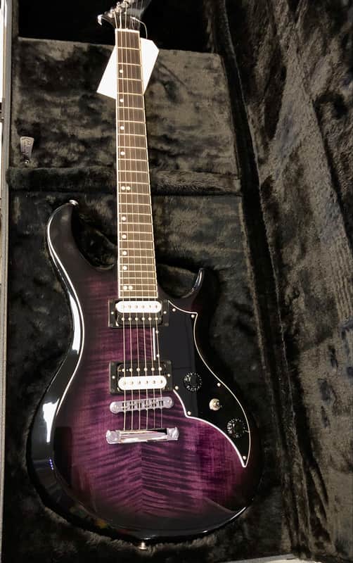 Gibson Victory Figured Top Electric 2025, Dark Purple Burst with Hardshell Case - Pre Owned image 1