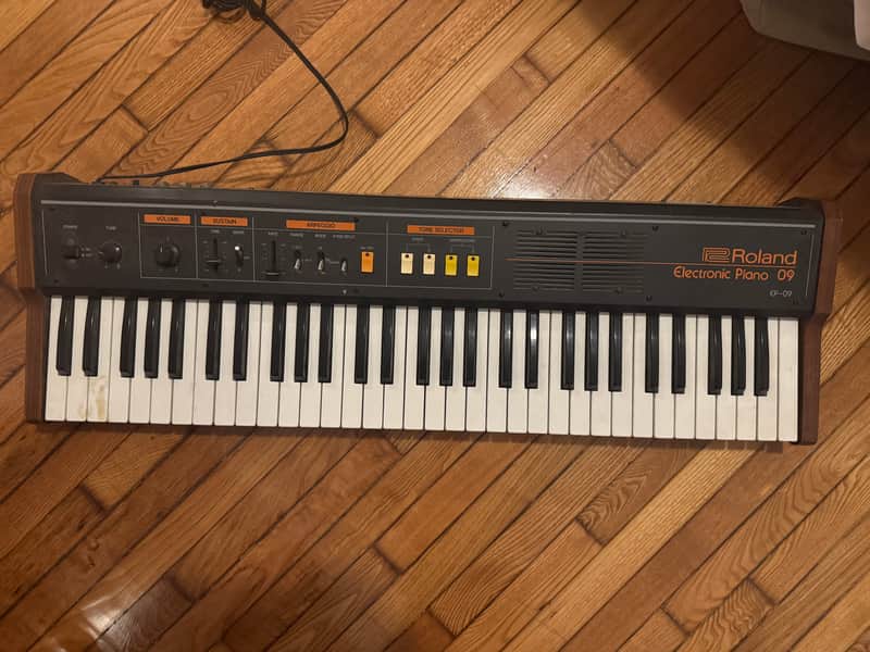 Roland EP-09 61-Key Electronic Piano 1974 - 1978 - Black image 1