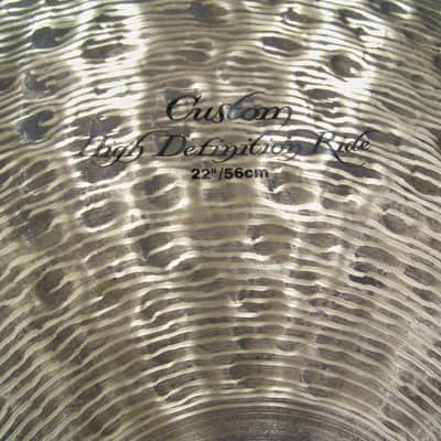 Zildjian K Custom High Definition 22" Ride/New/Model # K0989/2791 Gr./Free Bag! image 2