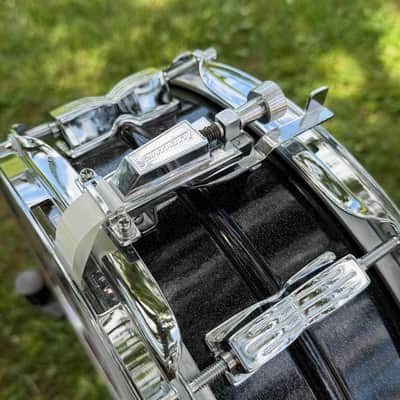 Ludwig LM404 Acrolite 5x14" 8-Lug Black Galaxy Snare Drum image 19