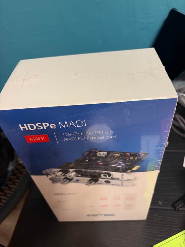 RME HDSPe MADI PCIe Digital Audio Interface Card 2010s - Standard image 1
