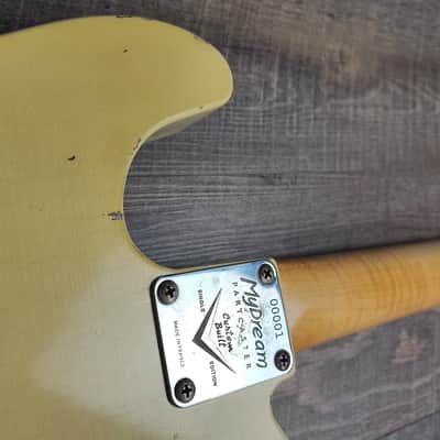 MyDream Partcaster Custom Built - Relic Aged White Deluxe 72 CuNiFe image 7