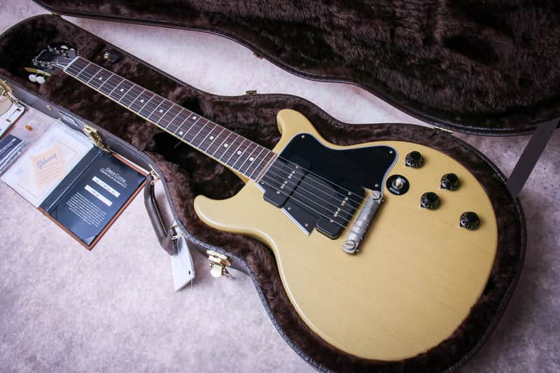 GIBSON USA Custom Shop '60 Les Paul Special Double Cut Reissue "TV Yellow + Rosewood" (2024)