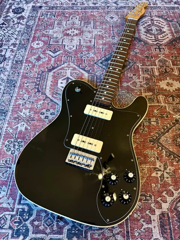 Fender FSR '72 Telecaster Custom P90 2012 - Black image 1
