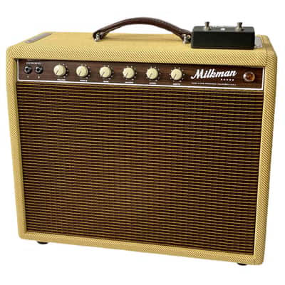 Milkman Sound Half Pint Tweed w/ Walnut Faceplate 5W w/ Attenuator Class A NEW (Authorized Dealer) image 3