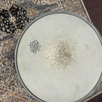 Ludwig 404 Orange Peel Acrolite Snare Drum 6x14 - Aluminum image 3