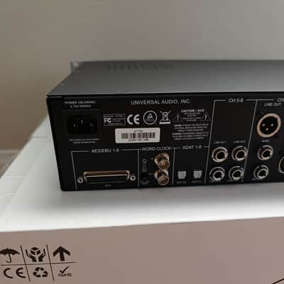 Universal Audio 4-710d 4-Channel Microphone Preamp 2010 - Present - SIlver 4710 image 8