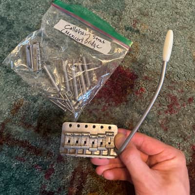 Callaham Vintage S Model Strat Bridge Assembly | Reverb