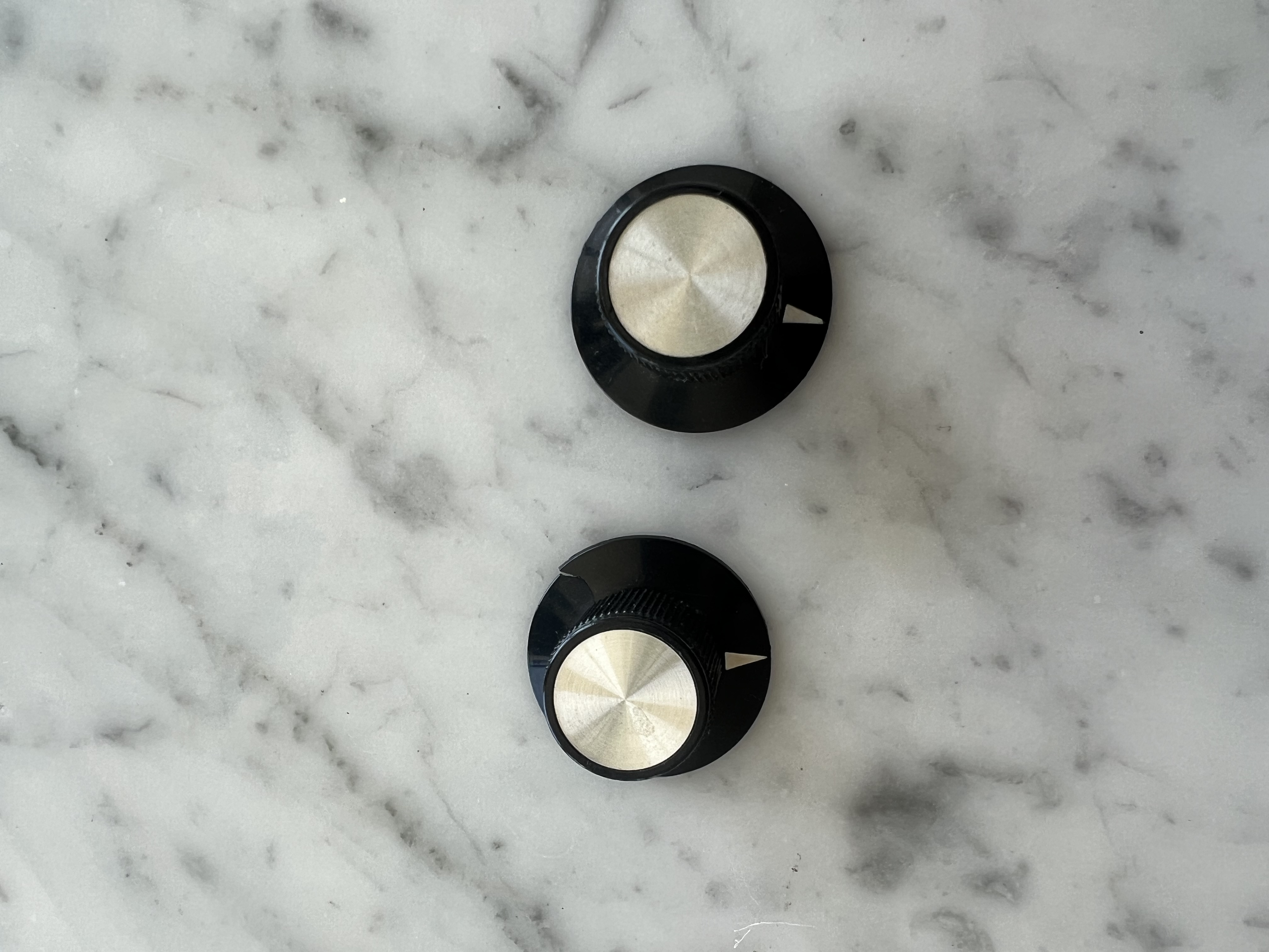 1960’s/1970’s Dallas Arbiter Fuzz Face Original Knobs (2) Vintage Real Deal