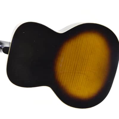Vintage 1950s Kay L1648 5160 Acoustic Guitar - Brown Sunburst image 11