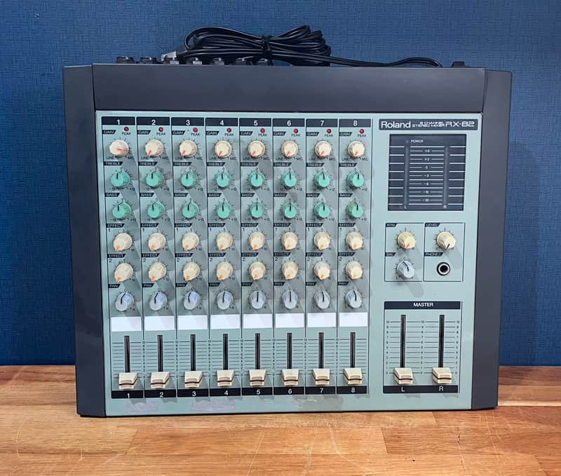 Roland RX-82 Vintage 8-channel Stereo Mixer Grey | Reverb Canada