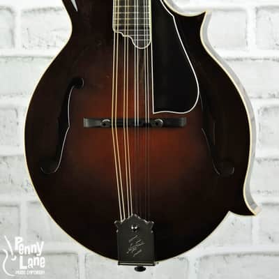 Northfield Big-Mon Icelandic Brown Adirondack Spruce Top F-Style Mandolin with Case image 3