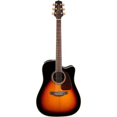 Takamine GD51CE BSB G50 Series Dreadnought Cutaway Acoustic/Electric Guitar Gloss Brown Sunburst