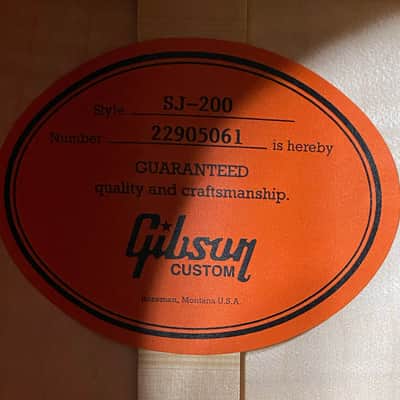NEW ! Gibson SJ-200 Standard - Custom Shop - Dealer Select - Super RARE - Green Top - Authorized Dealer - AAAAA Flamed Natural Maple Back & Sides - G07203 image 25