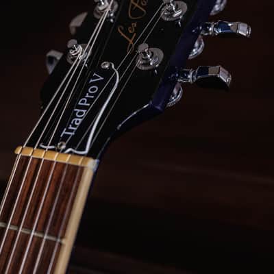 Gibson Les Paul Traditional Pro V 2019 - Present - Blueberry Burst image 9