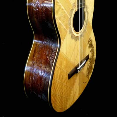 Blueberry Guitar Classical Nylon String 2023 - Hand Carved & Handmade image 10