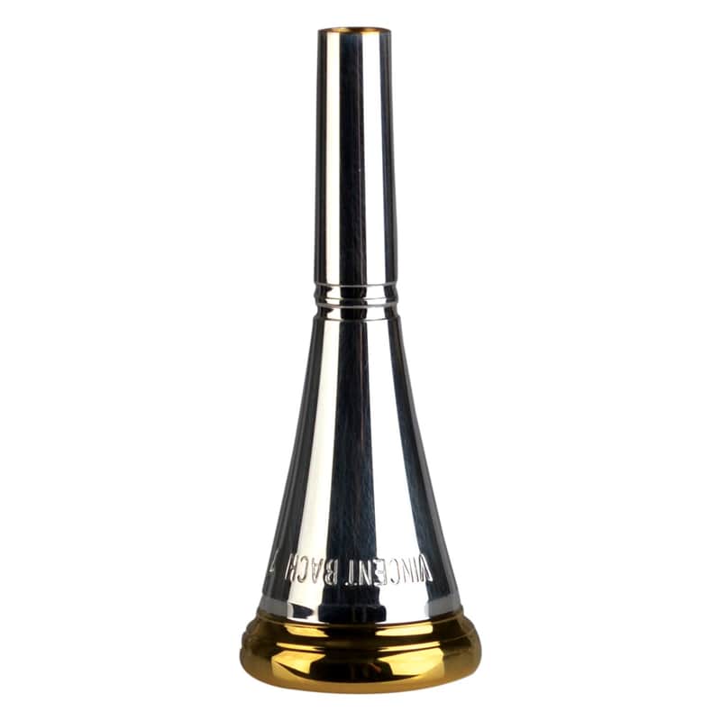 Bach Classic French Horn Gold Rim Mouthpiece 7 image 1