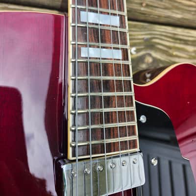 D'Angelico Premier EXL-1  Fiesta Red LIKE NEW image 8
