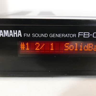 Yamaha FB-01 FM Sound Generator loaded w/ DX100 and DX21 Sounds! image 5