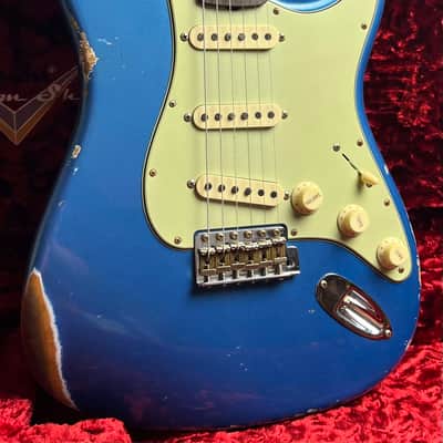 Fender Custom Shop Stratocaster '63 2023 - Aged Lake Placid Blue Relic image 1