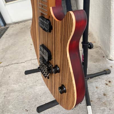 EVH Wolfgang WG Exotic Zebrawood 2022 - Present - Zebrawood Natural image 11