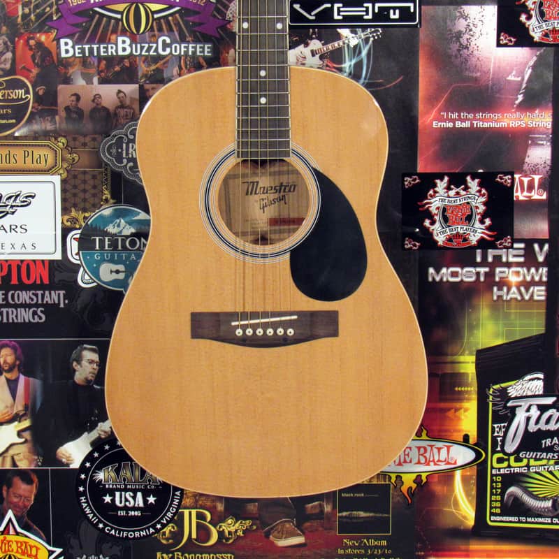 Maestro Maestro by Gibson - Acoustic Guitar - 3/4 Size - Natural image 1