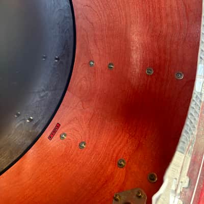 Tama 14x24 Cherry Superstar Bass Drum image 7