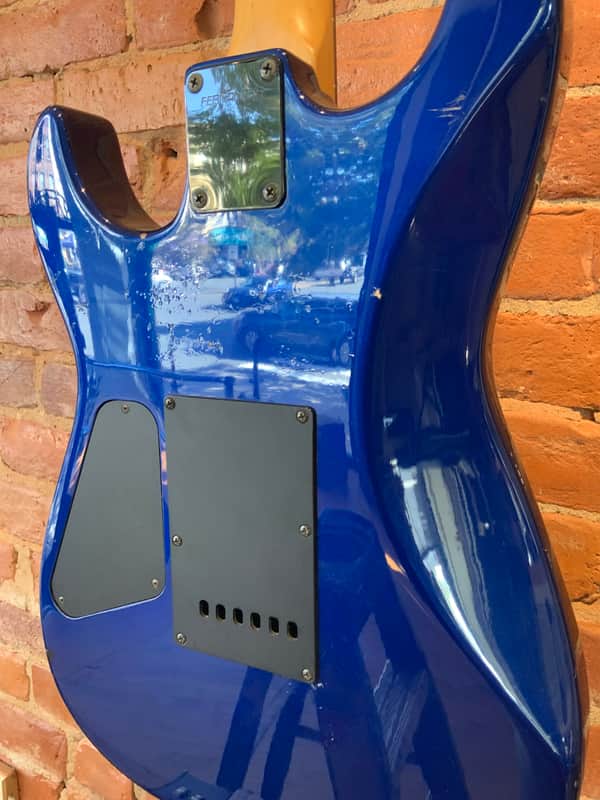 Fernandes The Function SSH-40 SuperStrat 1980's-1990's Blue MIJ
