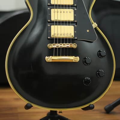 Edwards by ESP Edwards Les Paul Custom Black Beauty 3-Pickup image 4