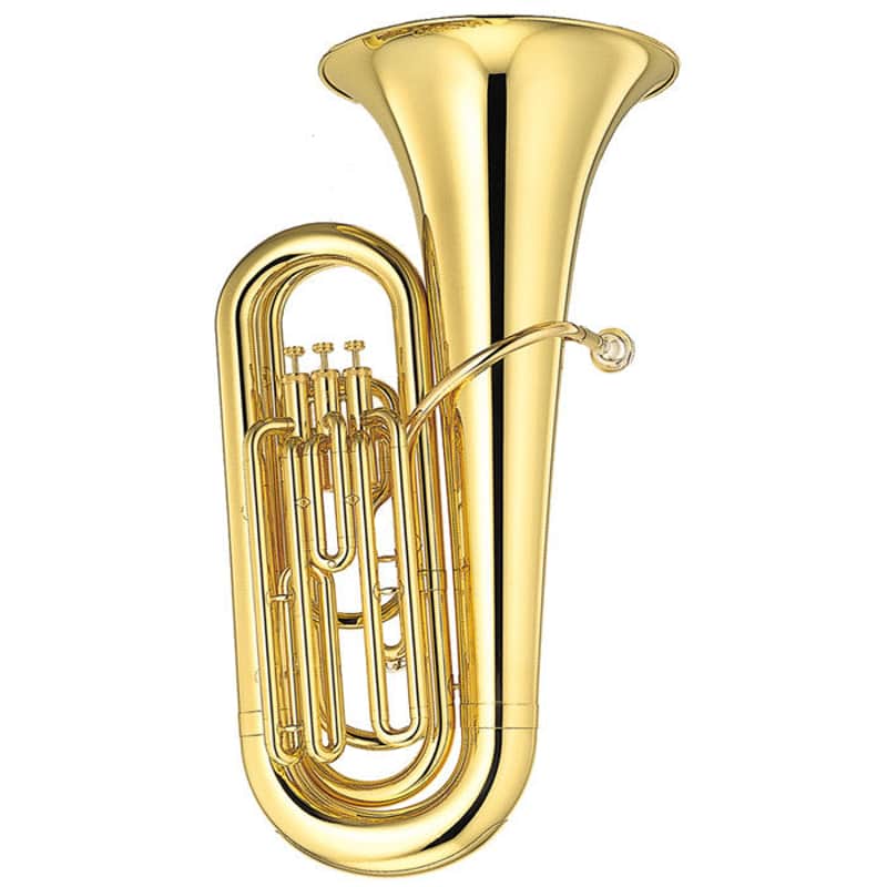 Yamaha YBB-105WC 3/4 Size 3 Valve BBb Tuba With Case image 1