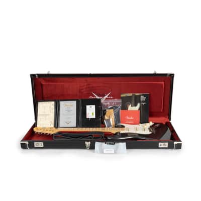 Used Fender Custom Shop 1969 Stratocaster Journeyman - Aged Charcoal Frost Metallic image 10