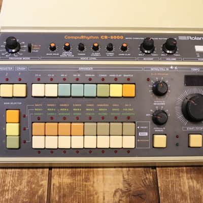 Roland CR-8000 CompuRhythm 1980s - White image 3
