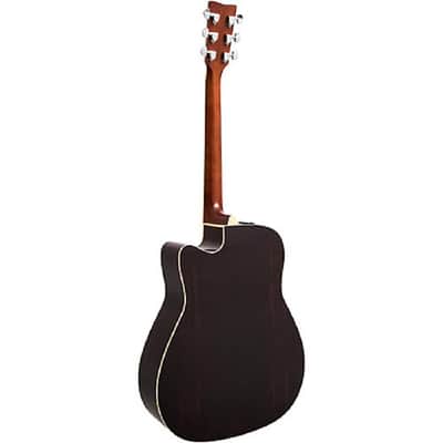 Yamaha FGX830C Folk Acoustic-Electric Guitar Natural image 5