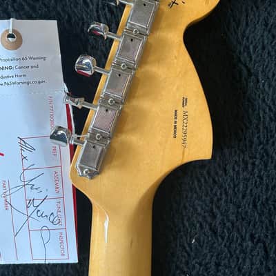 Fender Jimi Hendrix Artist Series Signature Stratocaster Sunburst #MX22295947  7 lbs 6.2 oz image 6