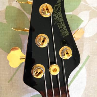 Musicman Stingray 2006 Limited Edition Black & Gold Hardware | Reverb