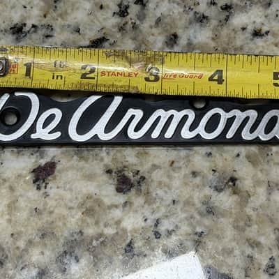 DeArmond Amp or case logo emblem badge image 3