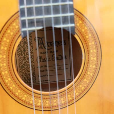 1985 Alvarez Artist 5002 Classical Handmade in Korea Original Case Price Drop! image 3