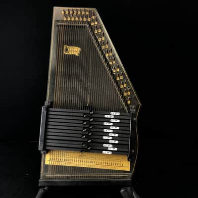 Vintage Oscar Schmidt Autoharp Black image 1