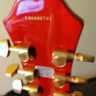 Epiphone Korea  ES 335  1991  Cherry Red image 7
