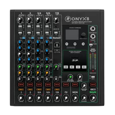 Mackie ONYX8 8 Channel Premium Analog Mixer image 1