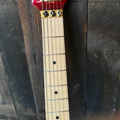 Ernie Ball Music Man Cutlass 2024 - Red Punch Sparkle image 5