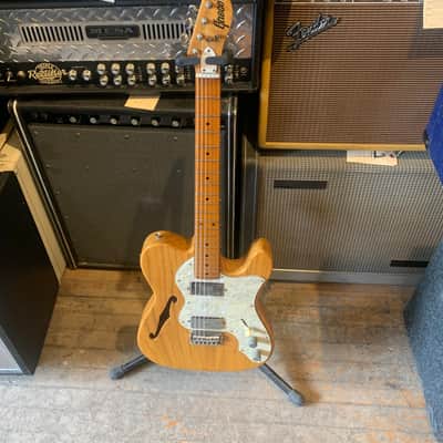 Vintage Rare Japan Matsumoku Greco Gneco Telecaster Thinline 1970s Natural image 1