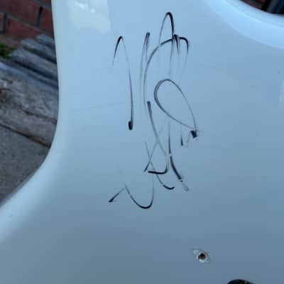 Fender Stratocaster USA w/Locking Tuners SIGNED Black Stone Cherry image 9