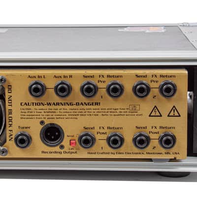 Eden - WT1205 Hybrid Bass Amp - w/ Road Case USED image 5