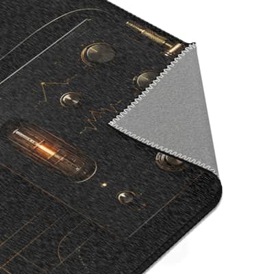 Pedalboard Noir Luxury Music Studio Rug 72x48 Guitar Pedal Ambient Studio Decor image 3