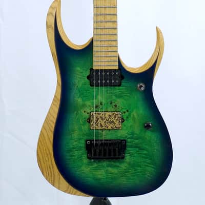 Ibanez Iron Label Rgd Ix6mpb Dimarzio - Blue Burst image 3