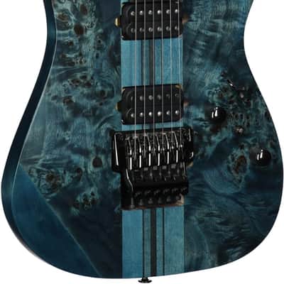Ibanez RGT1220PBKCOL Premium Electric Guitar - Cosmic Blue Low Gloss image 5