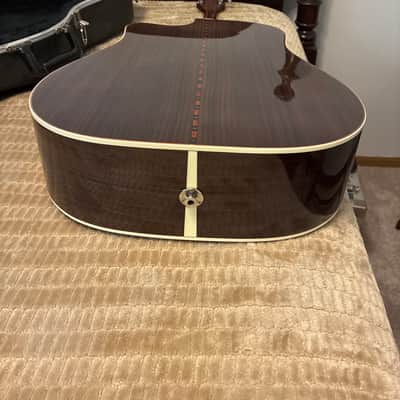 Takamine EF360SC Dreadnought with Electronics and natural finish image 5