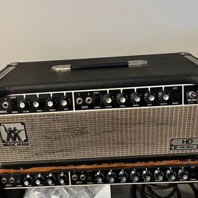 Music Man HD One Thirty 2-Channel 130-Watt Guitar Amp Head 1974 - 1979 - Black image 2